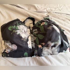 Victoria's Secret Black Floral Bra